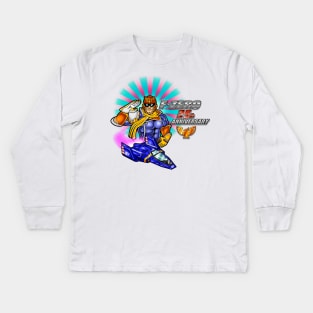 F-Zero 25th Anniversary Kids Long Sleeve T-Shirt